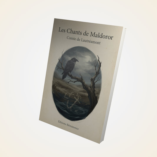 Livre Les Chants de Maldoror-Comte de Lautréamont - Couverture 3D