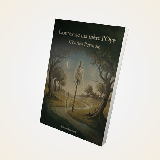 Livre Contes de ma mère l'Oye - Charles Perrault - Couverture 3D