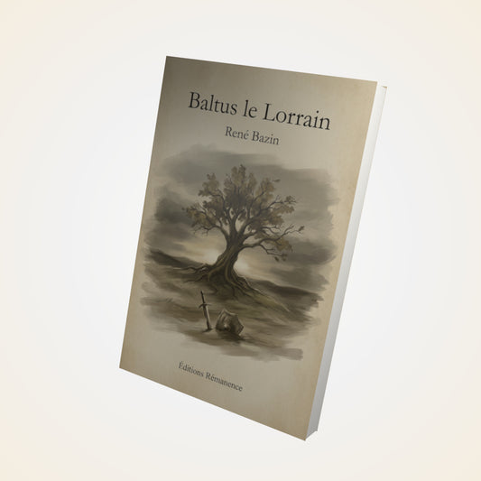 Livre Baltus le Lorrain – René Bazin - Couverture 3D