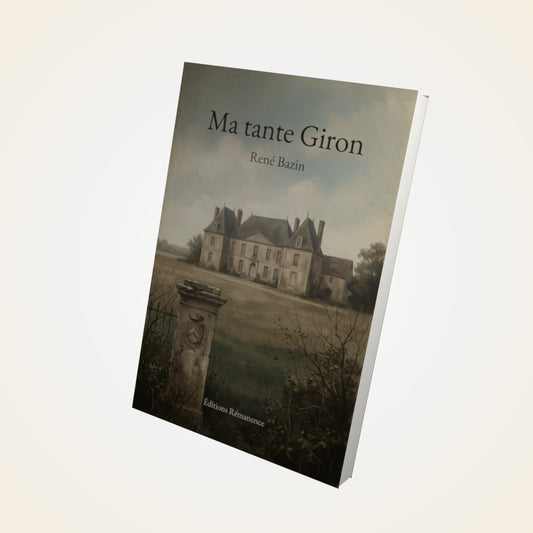 Livre Ma tante Giron – René Bazin - Couverture 3D