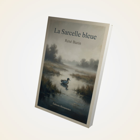 Livre La Sarcelle bleue – René Bazin - Couverture 3D