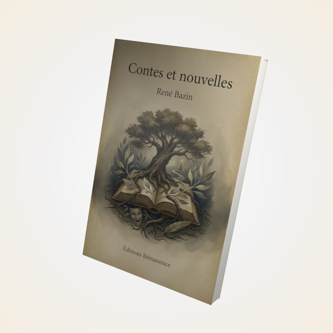 Livre Contes et nouvelles – René Bazin - Couverture 3D