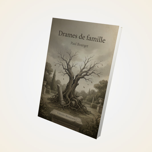 Livre Drames de famille – Paul Bourget - Couverture 3D