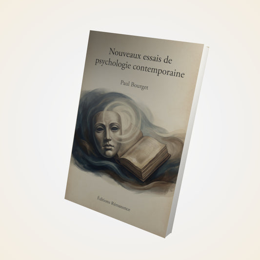 Livre Nouveaux essais de psychologie contemporaine – Paul Bourget - Couverture 3D