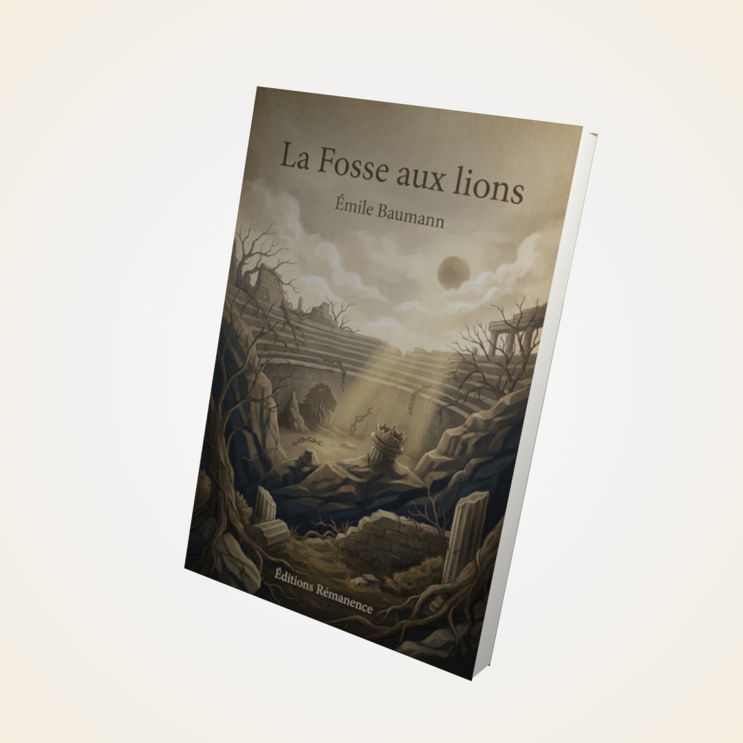 Livre La Fosse aux lions – Émile Baumann - Couverture 3D