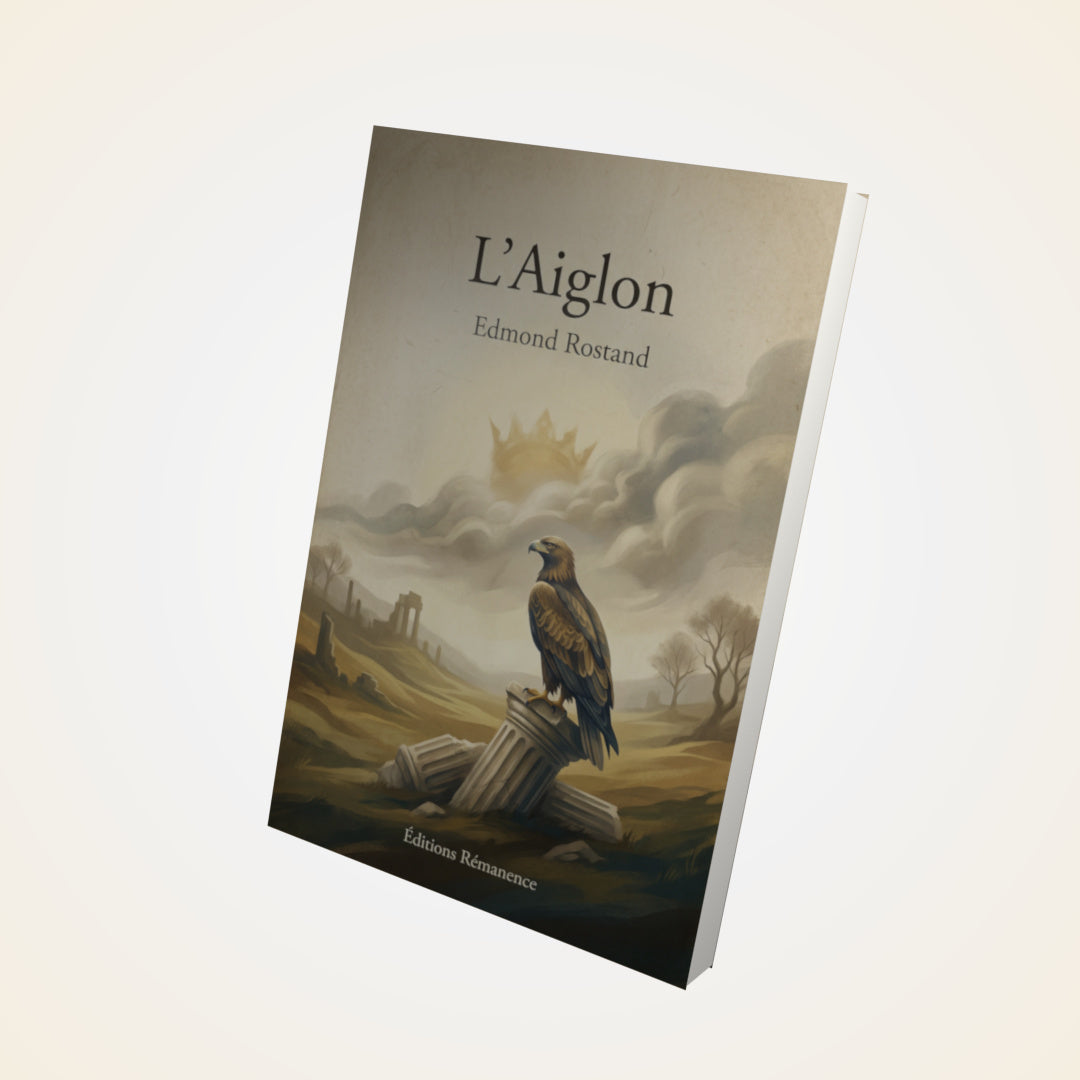 Livre L’Aiglon – Edmond Rostand - Couverture 3D