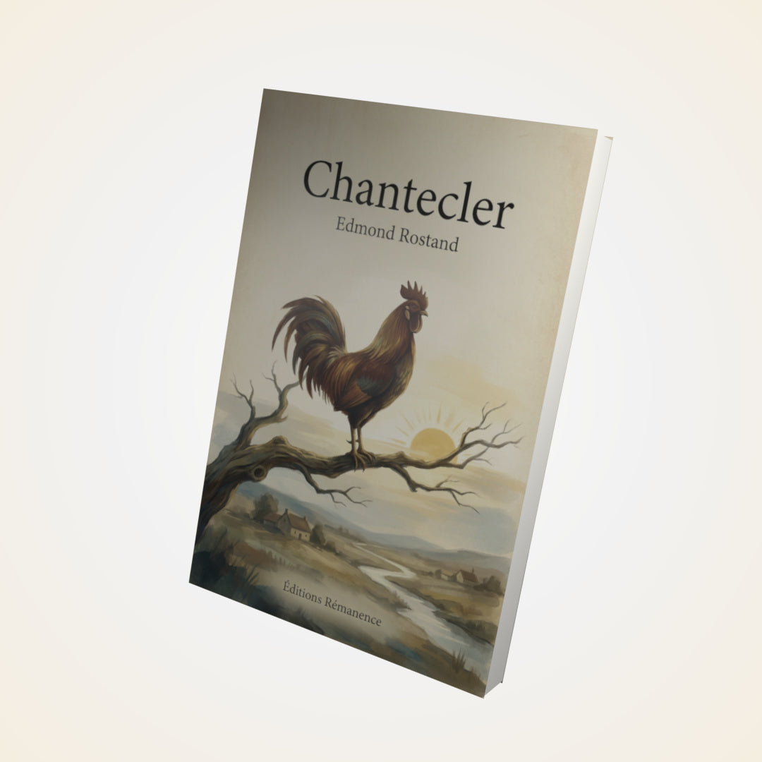 Livre Chantecler – Edmond Rostand - Couverture 3D