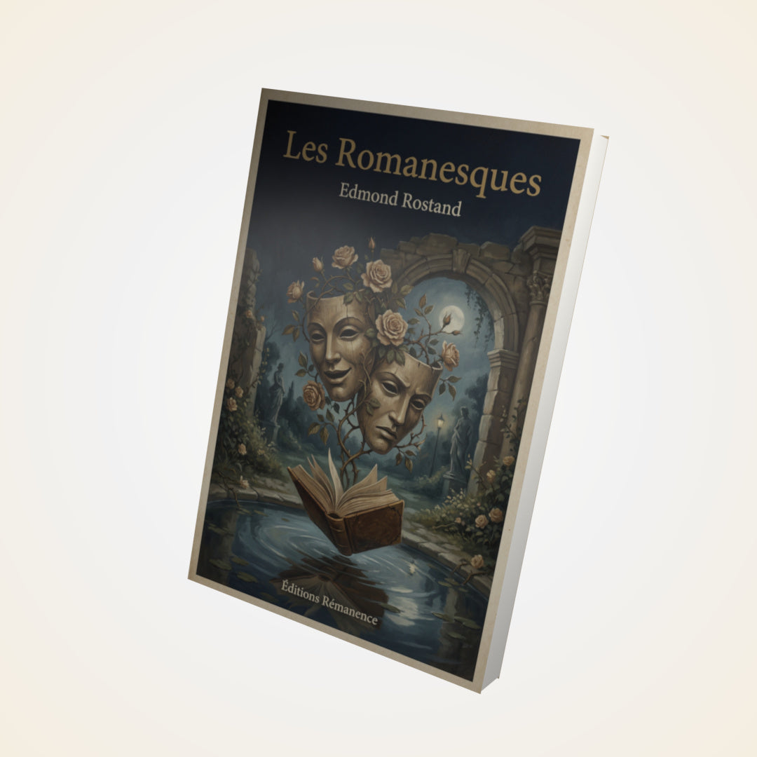 Livre Les Romanesques – Edmond Rostand - Couverture 3D