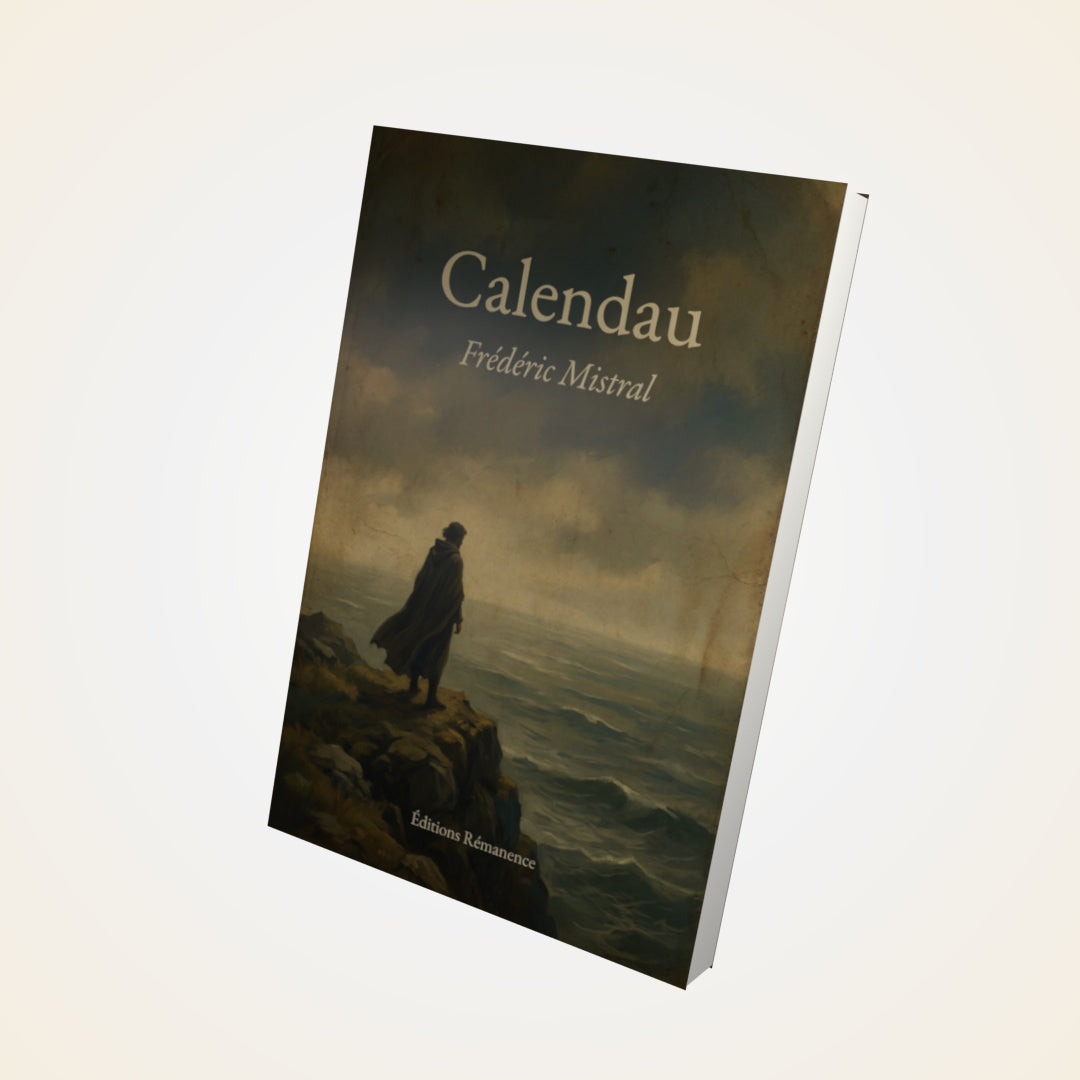Livre Calendau – Frédéric Mistral - Couverture 3D