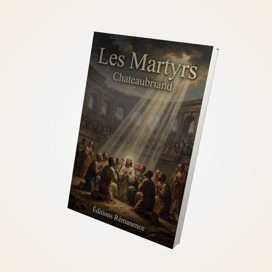 Livre Les Martyrs – François-René de Chateaubriand - Couverture 3D