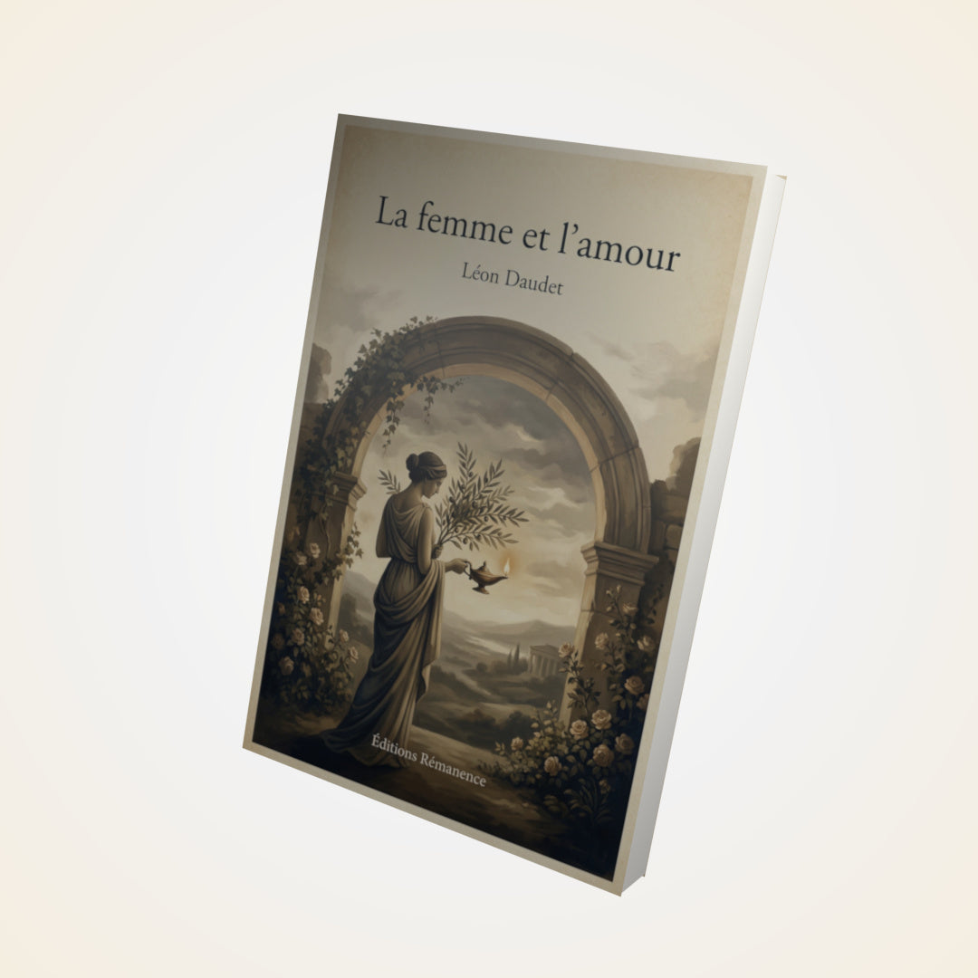 Livre La femme et l’amour – Léon Daudet - Couverture 3D