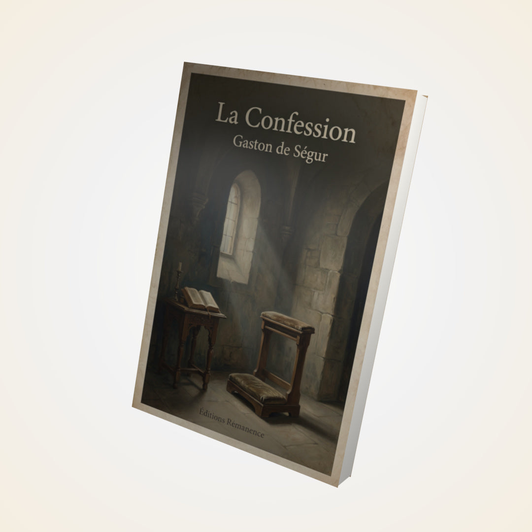Livre La Confession – Gaston de Ségur - Couverture 3D