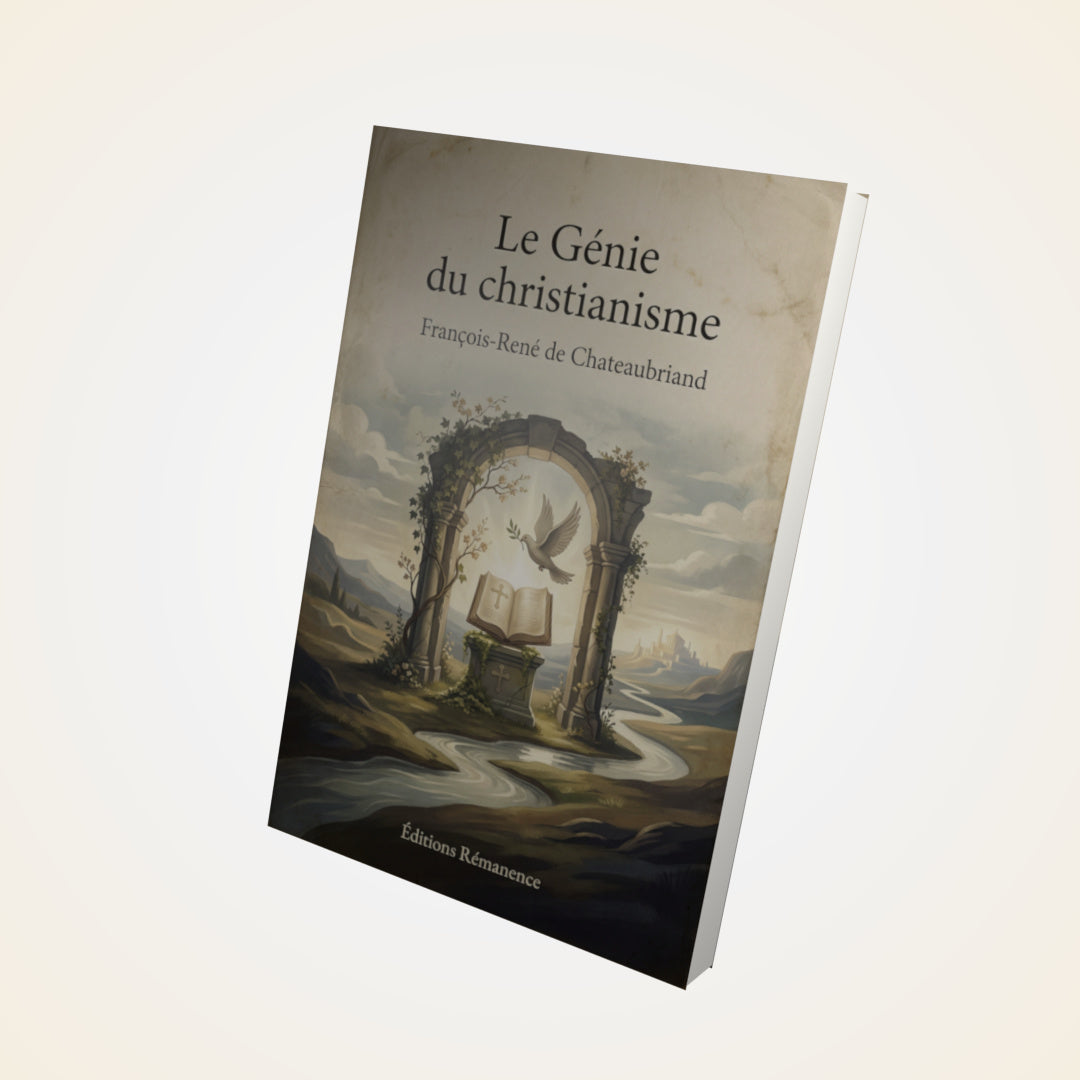 Livre Le Génie du christianisme – François-René de Chateaubriand - Couverture 3D