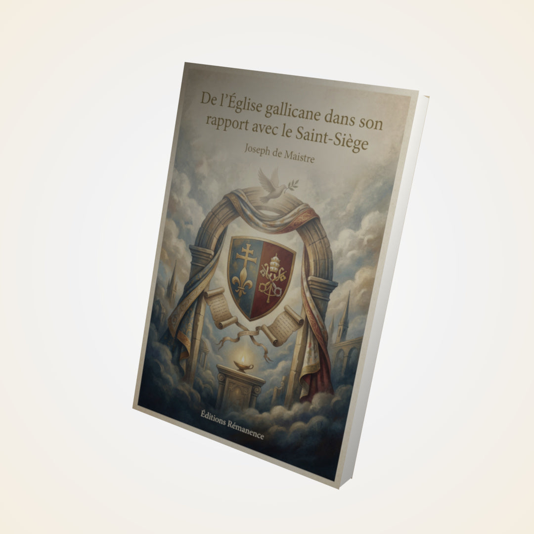 Livre De l’Église gallicane dans son rapport avec le Saint-Siège – Joseph de Maistre - Couverture 3D