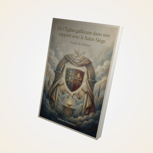 Livre De l’Église gallicane dans son rapport avec le Saint-Siège – Joseph de Maistre - Couverture 3D
