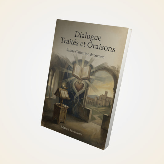 Livre Dialogue Traités et Oraisons – Sainte Catherine de Sienne - Couverture 3D