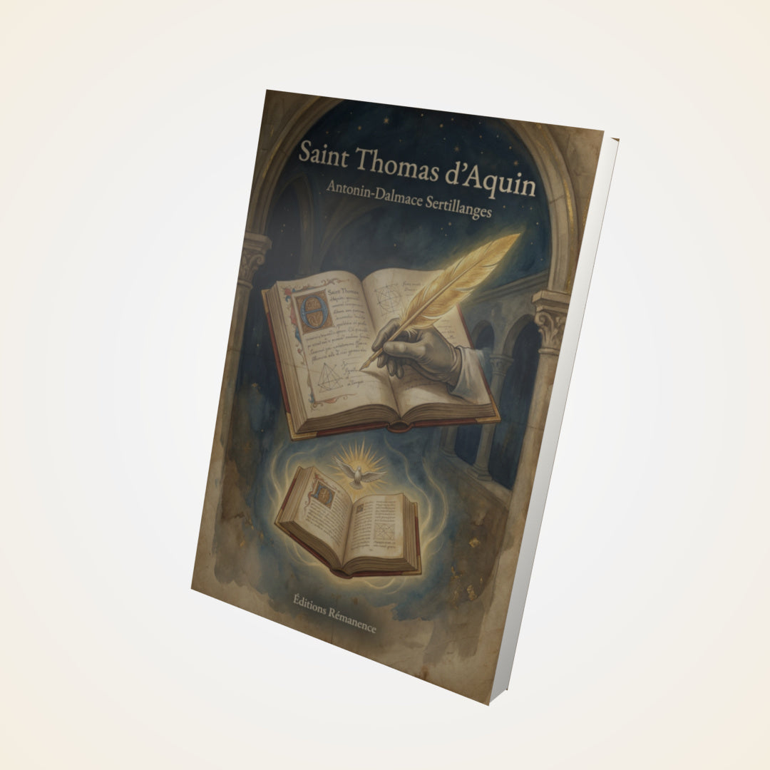 Livre Saint Thomas d’Aquin – Antonin-Dalmace Sertillanges - Couverture 3D
