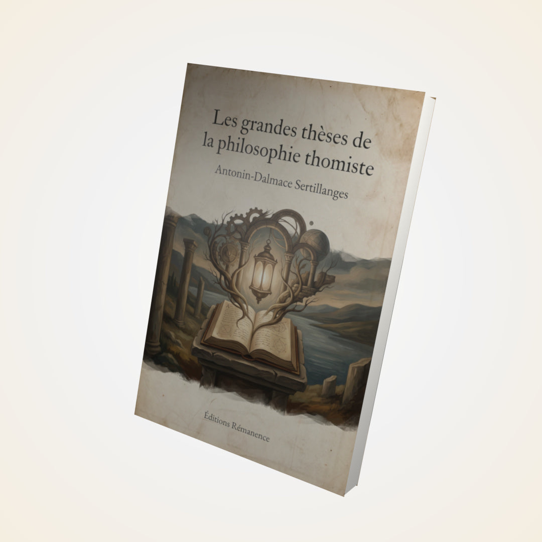 Livre Les grandes thèses de la philosophie thomiste – Antonin-Dalmace Sertillanges - Couverture 3D