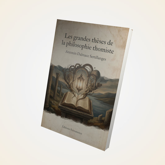 Livre Les grandes thèses de la philosophie thomiste – Antonin-Dalmace Sertillanges - Couverture 3D