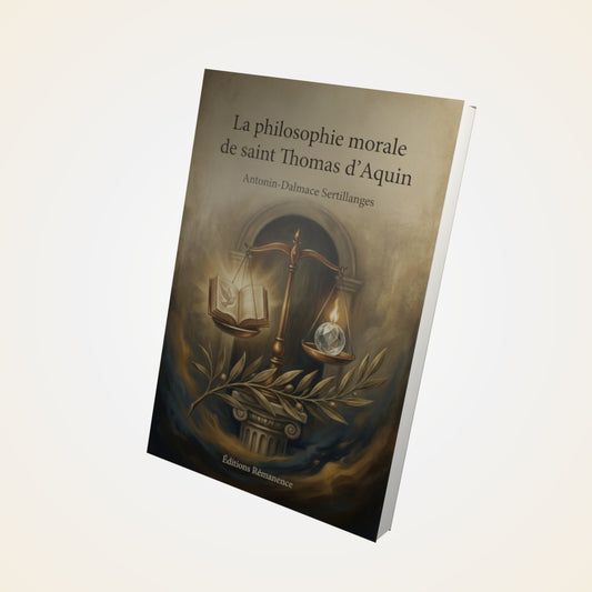 Livre La philosophie morale de saint Thomas d’Aquin – Antonin-Dalmace Sertillanges - Couverture 3D