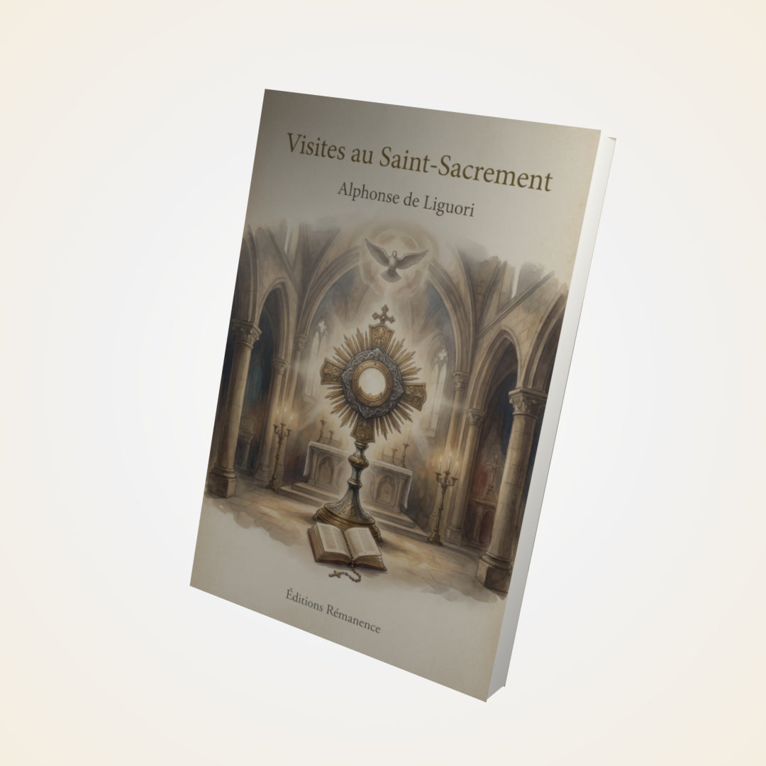 Livre Visites au Saint-Sacrement – Saint Alphonse de Liguori - Couverture 3D