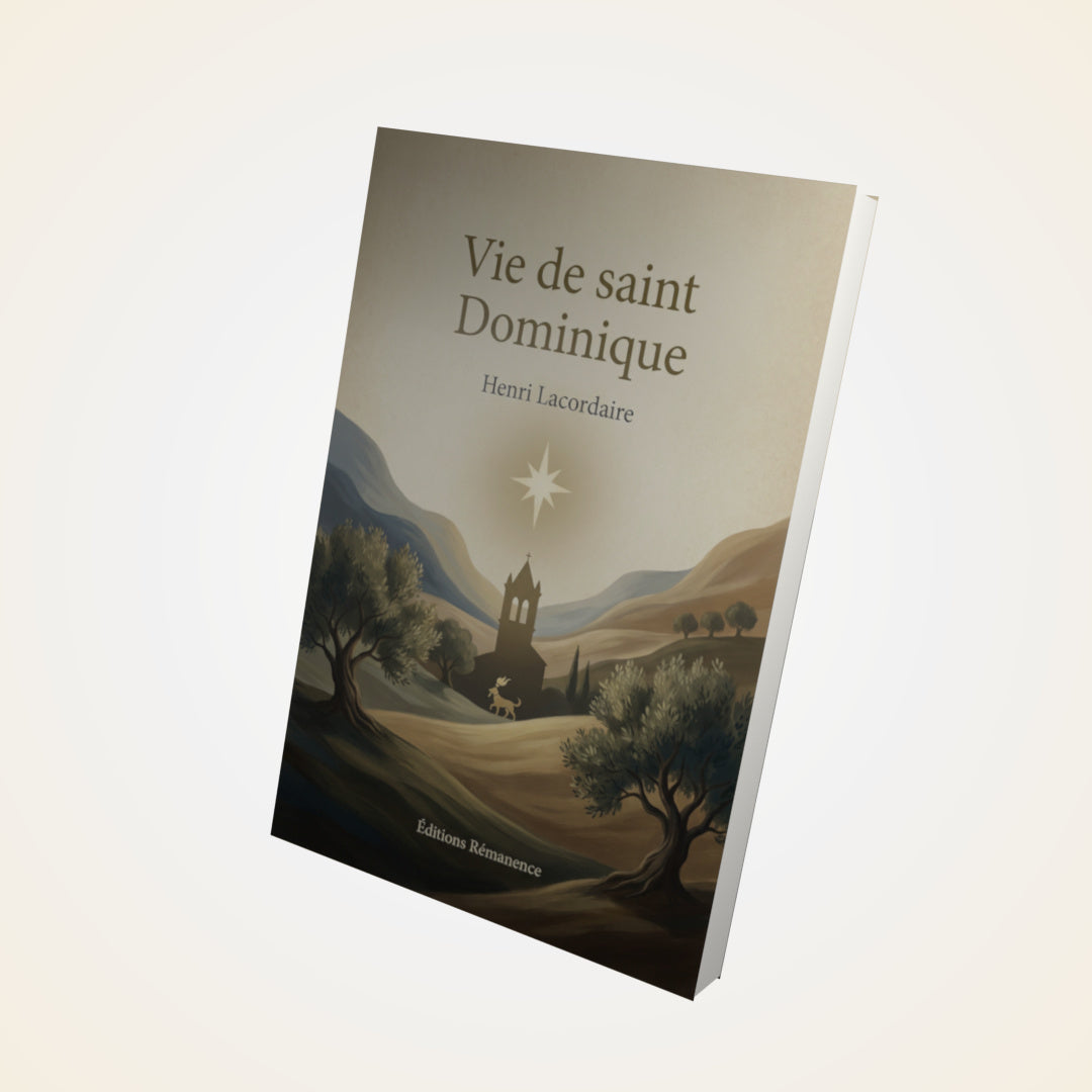 Livre Vie de saint Dominique – Henri Lacordaire - Couverture 3D