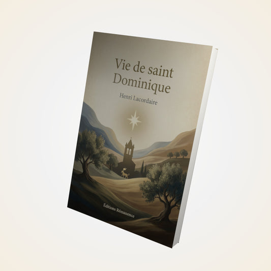 Livre Vie de saint Dominique – Henri Lacordaire - Couverture 3D