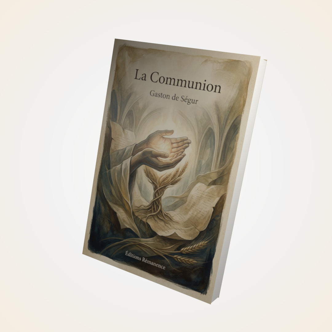 Livre La Communion – Gaston de Ségur - Couverture 3D