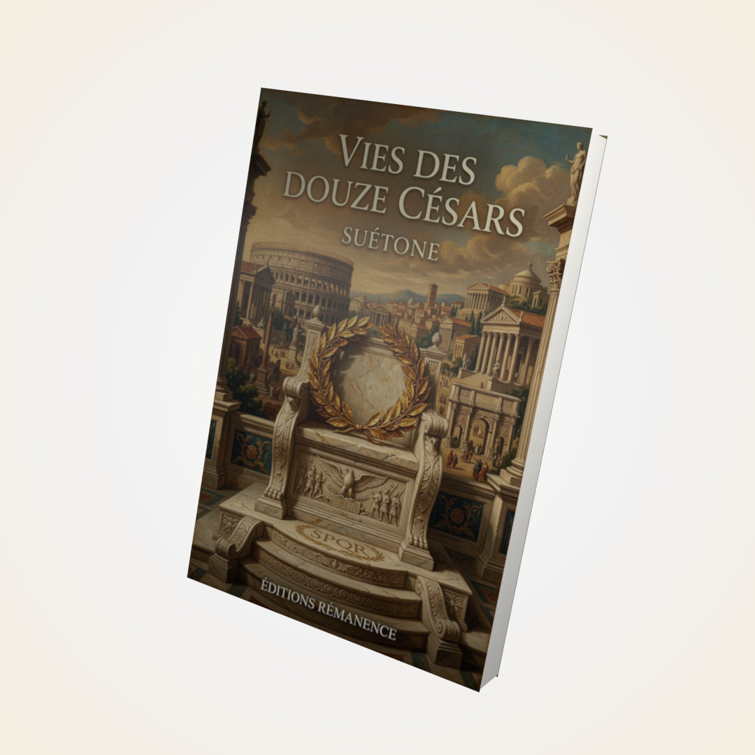 Livre Vies des douze Césars – Suétone - Couverture 3D