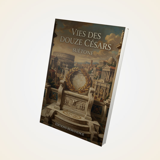 Livre Vies des douze Césars – Suétone - Couverture 3D