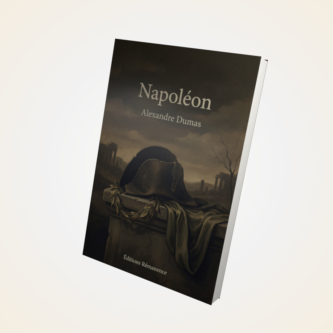 Livre Napoléon – Alexandre Dumas - Couverture 3D