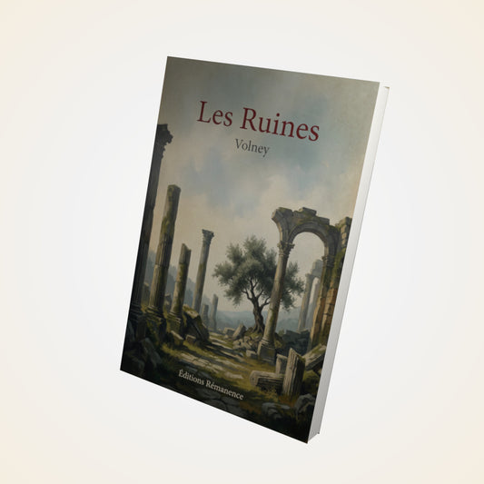 Livre Les Ruines – Volney - Couverture 3D