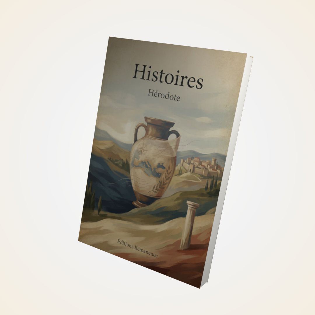 Livre Histoires – Hérodote - Couverture 3D