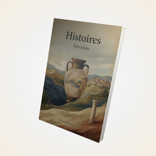 Livre Histoires – Hérodote - Couverture 3D