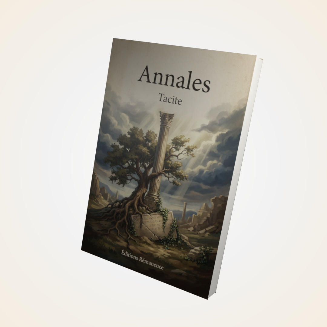 Livre Annales – Tacite - Couverture 3D