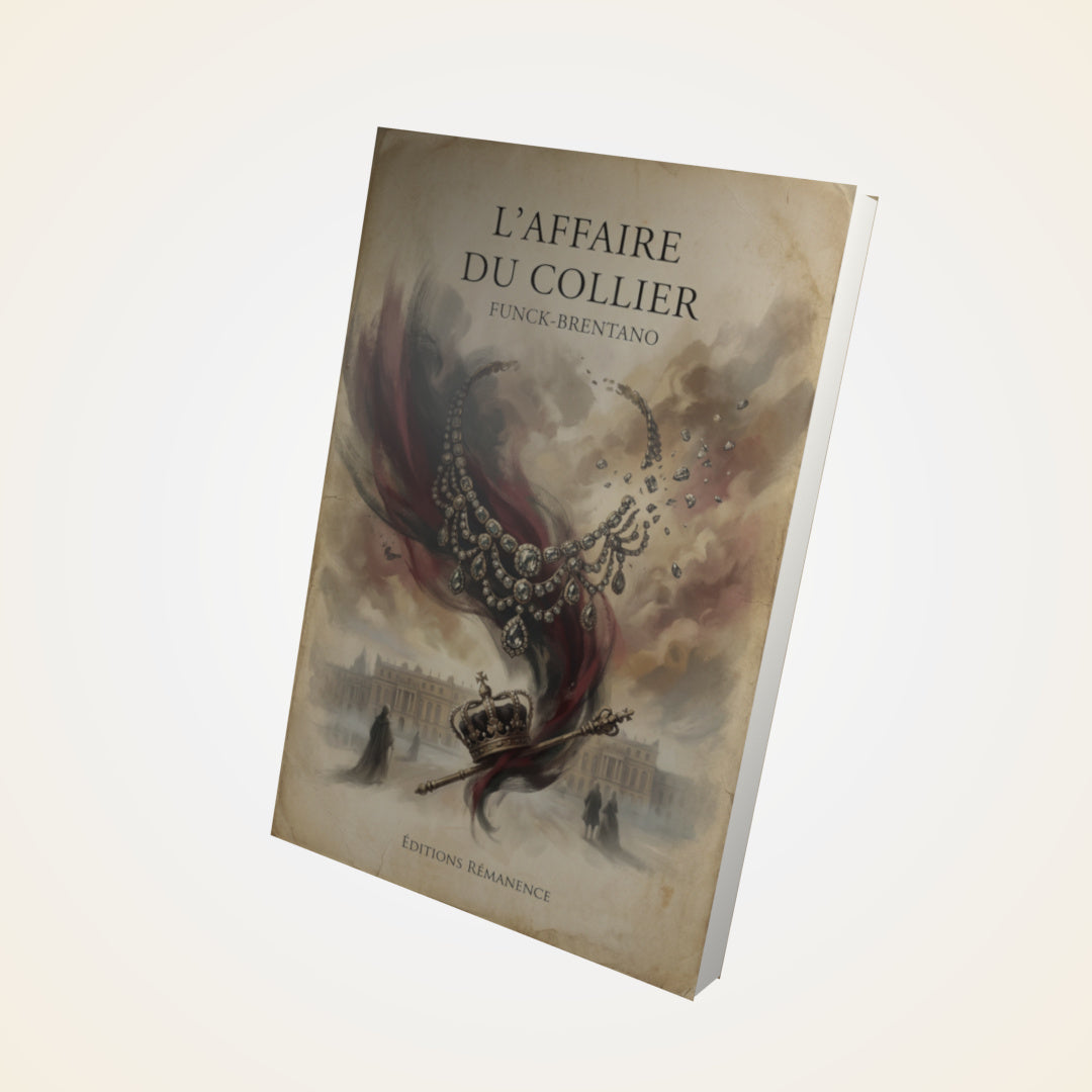Livre L'Affaire du Collier – Funck-Brentano - Couverture 3D