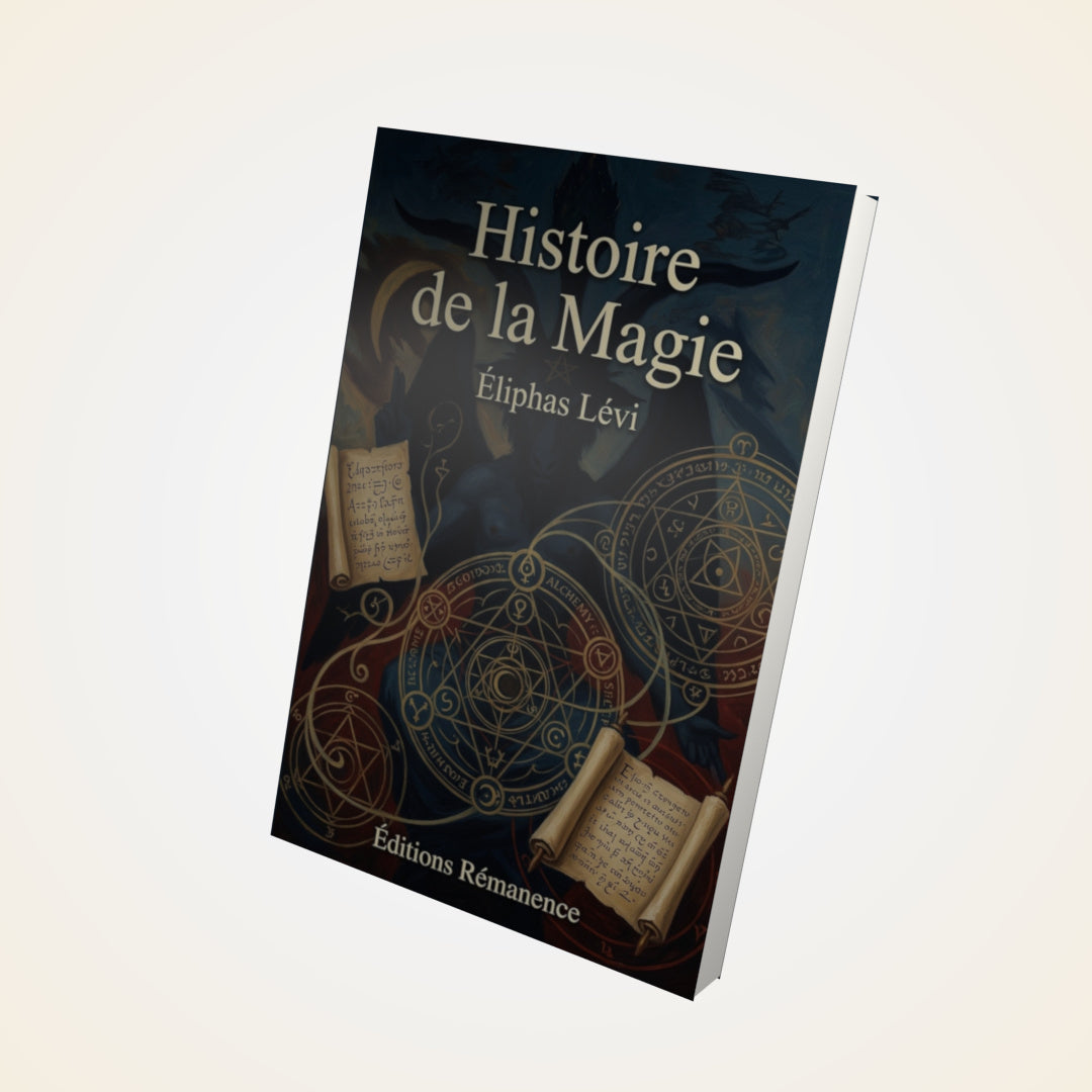 Livre Histoire de la Magie – Éliphas Lévi - Couverture 3D