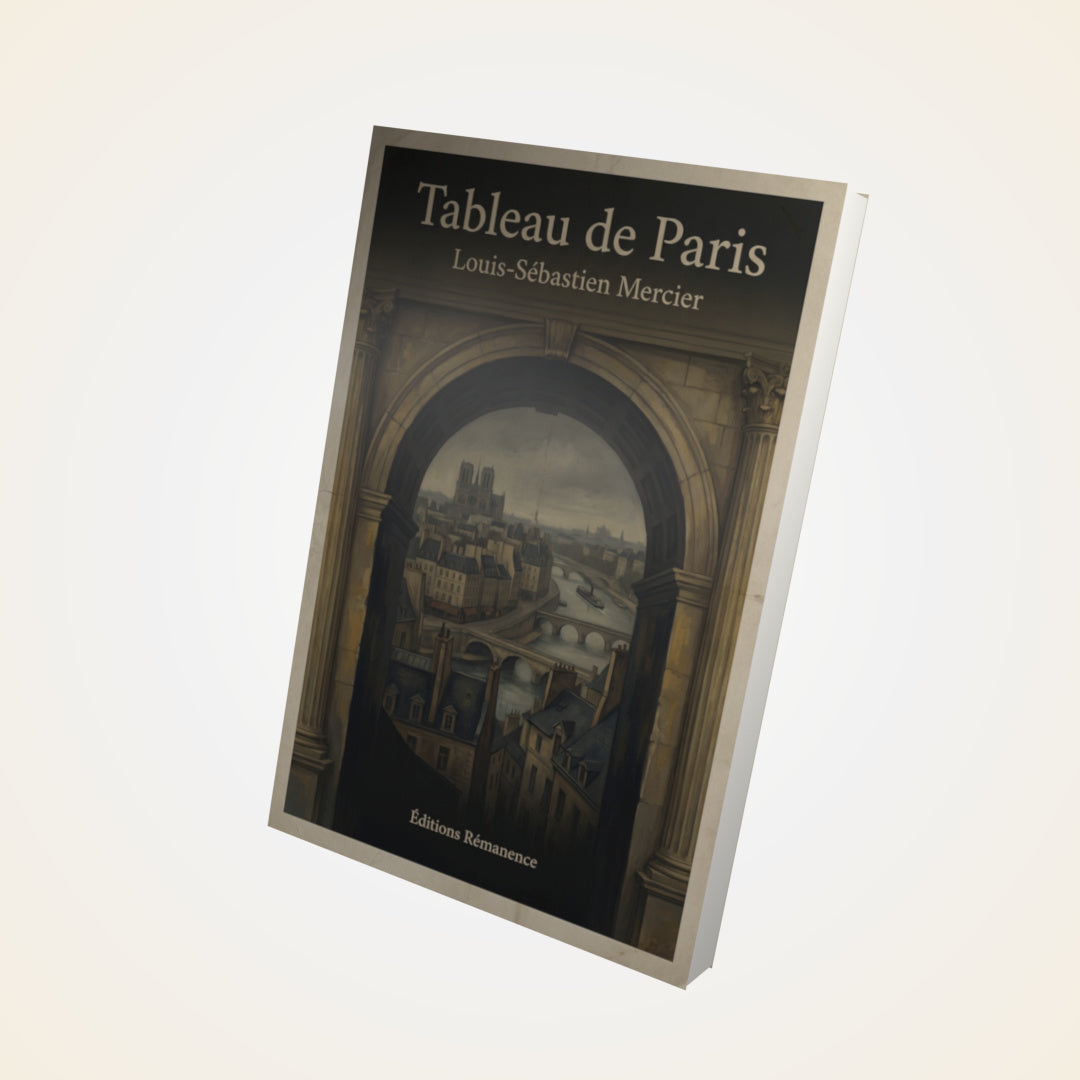 Livre Tableau de Paris – Louis-Sébastien Mercier - Couverture 3D