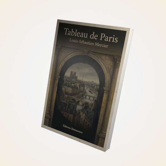 Livre Tableau de Paris – Louis-Sébastien Mercier - Couverture 3D