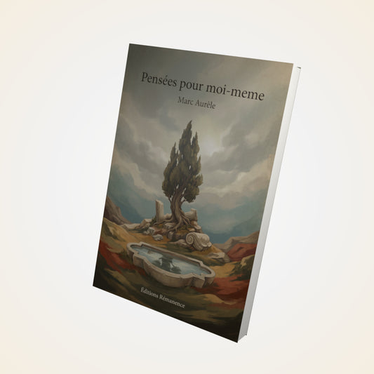 Livre Pensées pour moi-même – Marc Aurèle - Couverture 3D
