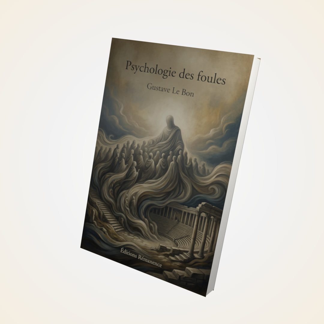 Livre Psychologie des foules – Gustave Le Bon - Couverture 3D