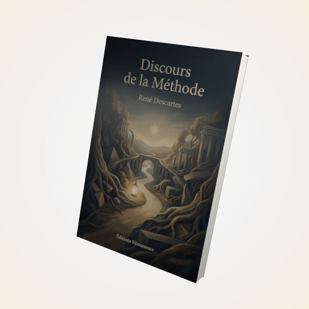 Livre Discours de la Méthode – René Descartes - Couverture 3D