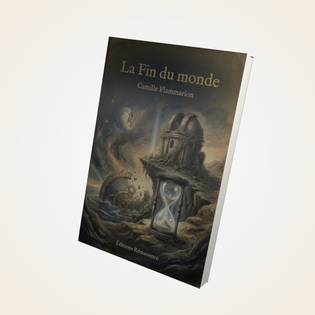Livre La Fin du monde – Camille Flammarion - Couverture 3D