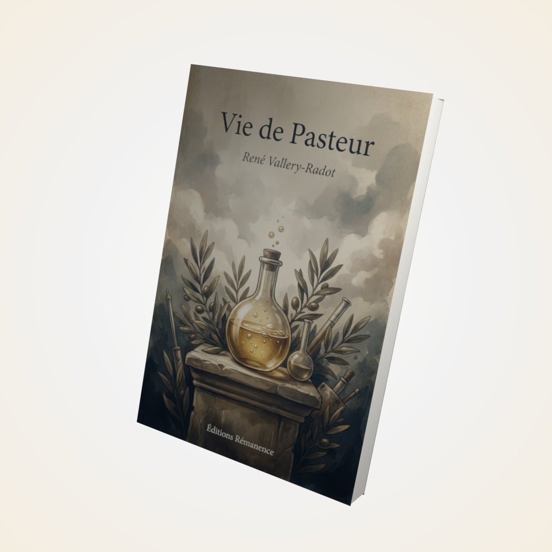 Livre Vie de Pasteur – René Vallery-Radot - Couverture 3D