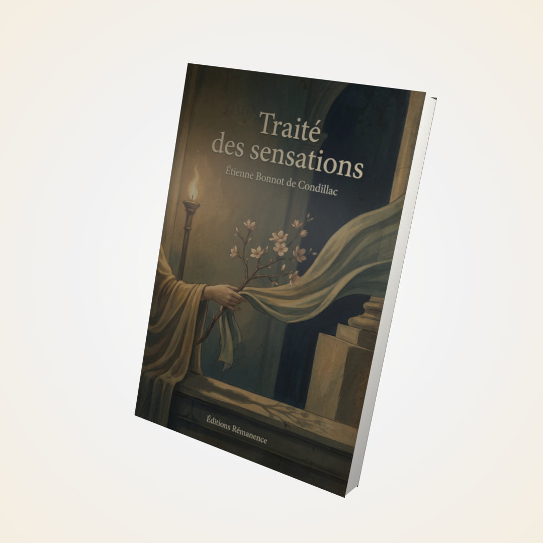 Livre Traité des sensations – Étienne Bonnot de Condillac - Couverture 3D