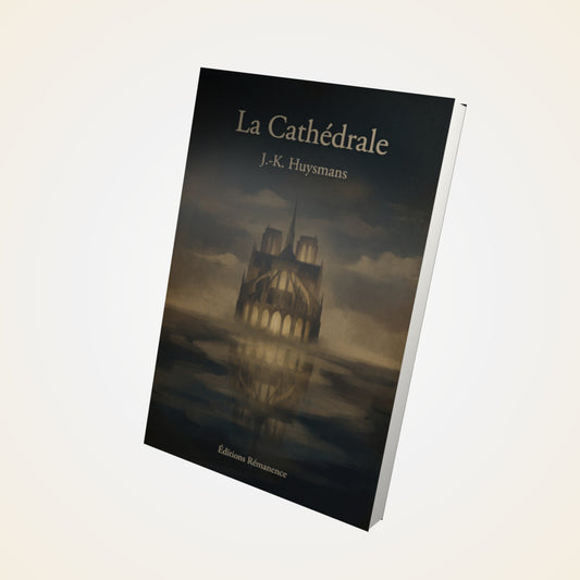 Livre La Cathédrale – J.-K. Huysmans - Couverture 3D
