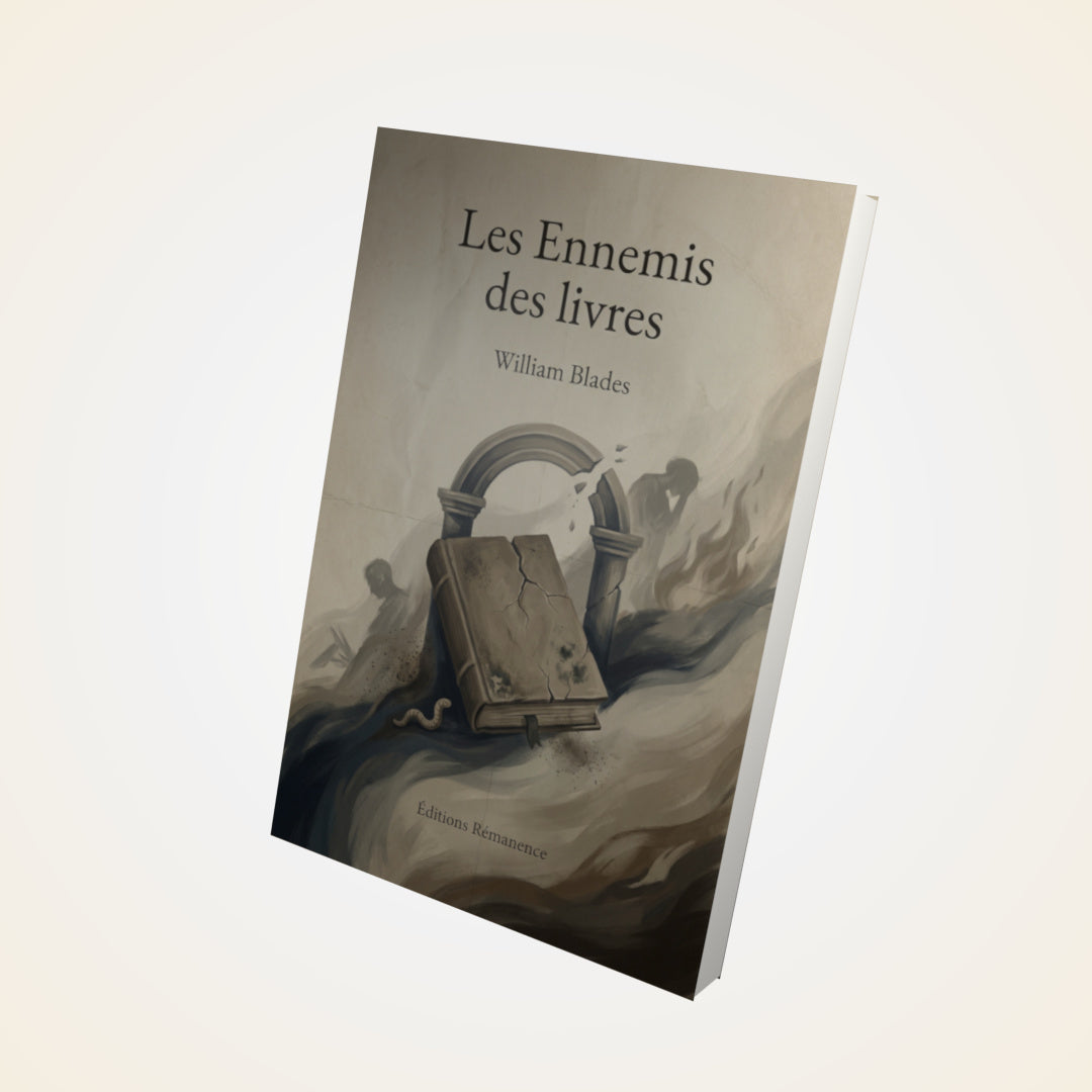 Livre Les Ennemis des livres – William Blades - Couverture 3D