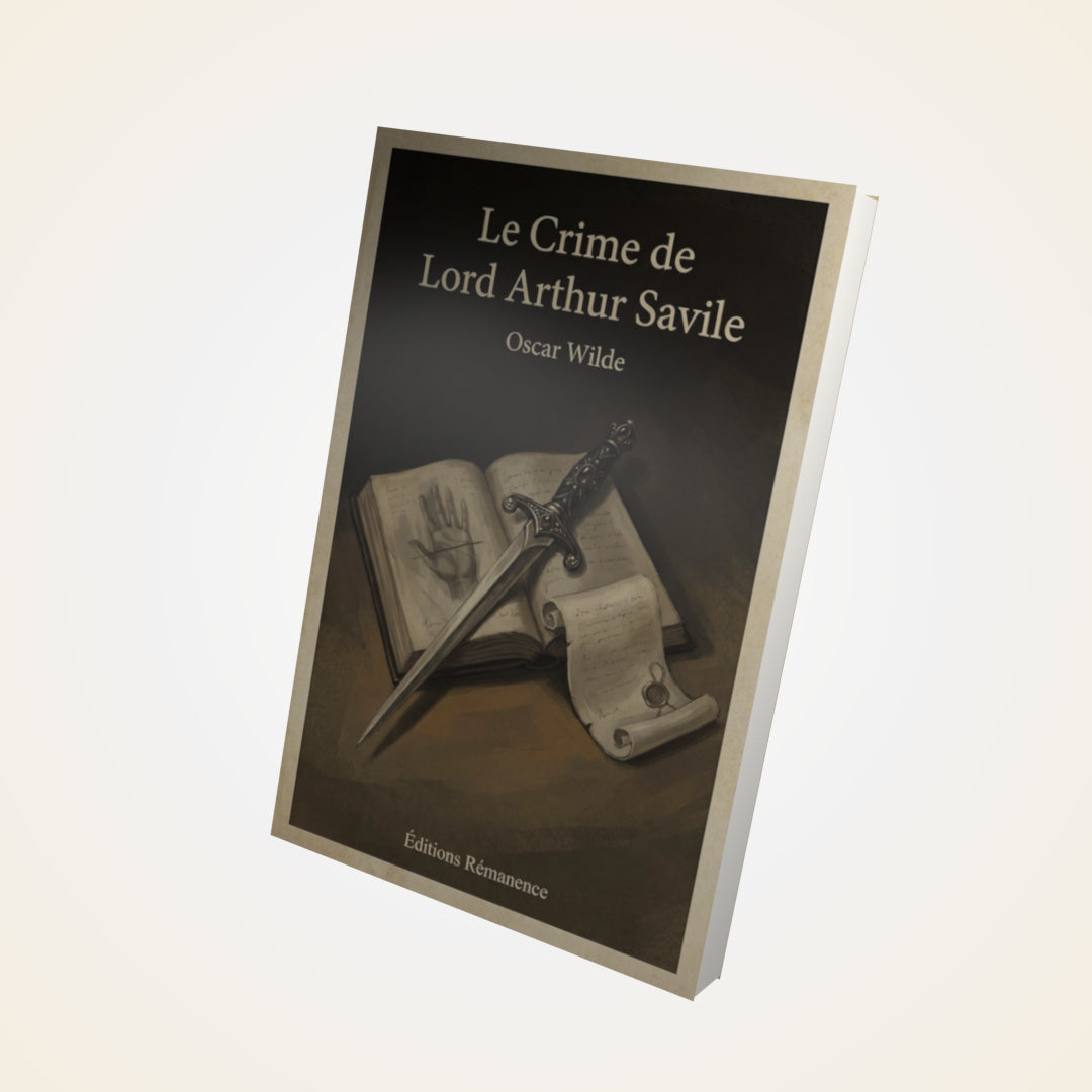Livre Le Crime de Lord Arthur Savile – Oscar Wilde - Couverture 3D