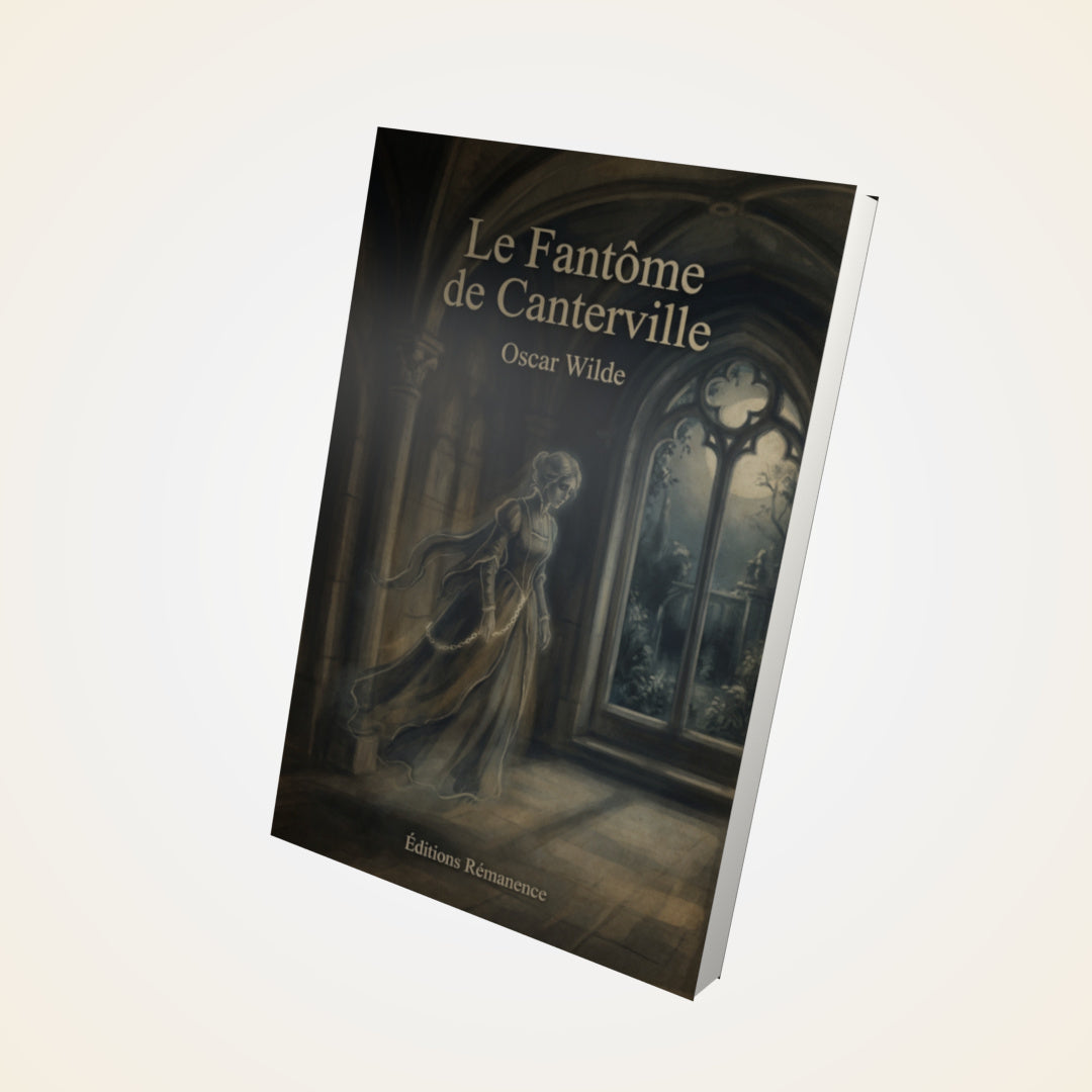 Livre Le Fantôme de Canterville – Oscar Wilde - Couverture 3D