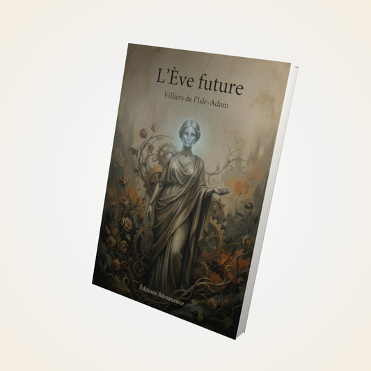 Livre L'Ève future – Villiers de l'Isle-Adam - Couverture 3D